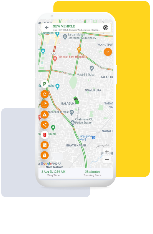 Eagle Matrix Care Track GPS Solution GPS Tracking Device with Mobile App, Real-Time Location, Engine Lock, Anti-Theft Alarm, Safe Zone Alerts, for Car, Bike, Truck, Bus, Android & iOS Compatible, Safezone Alert - Image 4