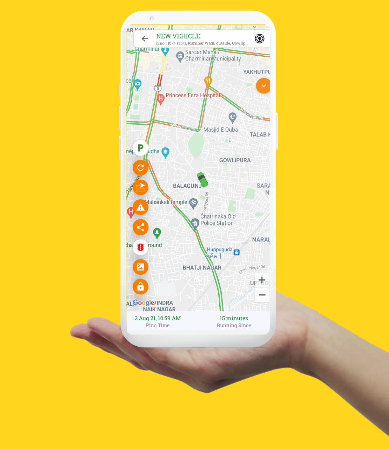 JCB Eagle Matrix Wired GPS Tracker for Car, Bike, Scooty, EV, Trucks | Live Location, Instant Engine ON/Off Alerts, Theft Alarms with Next-Gen MILLITRACK Mobile App - Image 9