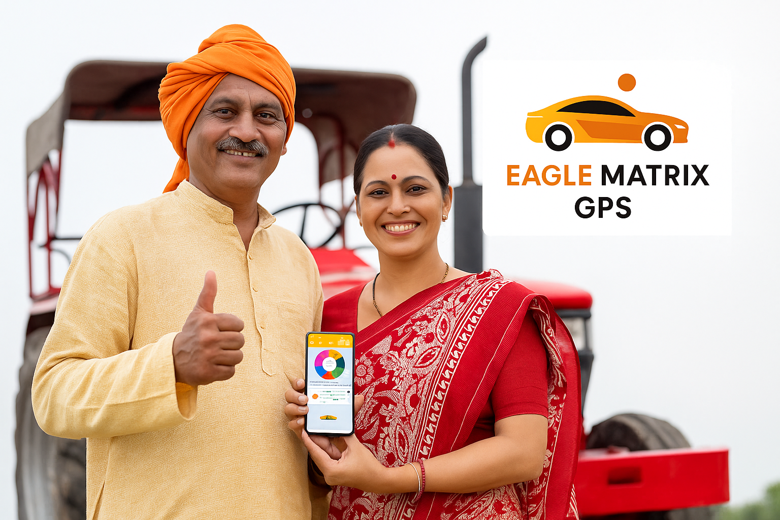 JCB Eagle Matrix Wired GPS Tracker for Car, Bike, Scooty, EV, Trucks | Live Location, Instant Engine ON/Off Alerts, Theft Alarms with Next-Gen MILLITRACK Mobile App